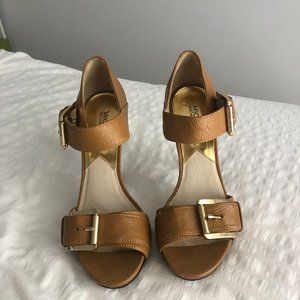 Michael Kors heeled sandals - Camel